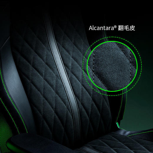 Razer雷蛇水神专业版电竞椅人体工学电脑椅【雷蛇官方直营，4年有限质保】 商品图2