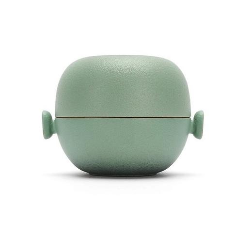 万仟堂  平安客·快客杯 湖绿釉 商品图1