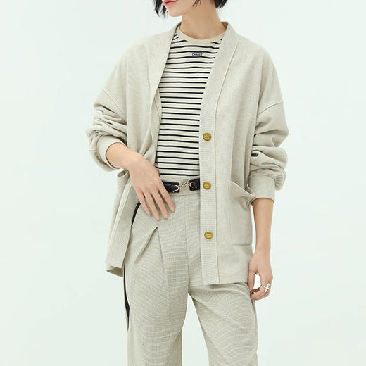 裁缝学苑AQ219针织衫棒球服纸样女装开衫外套上衣样衣版型图纸 商品图5