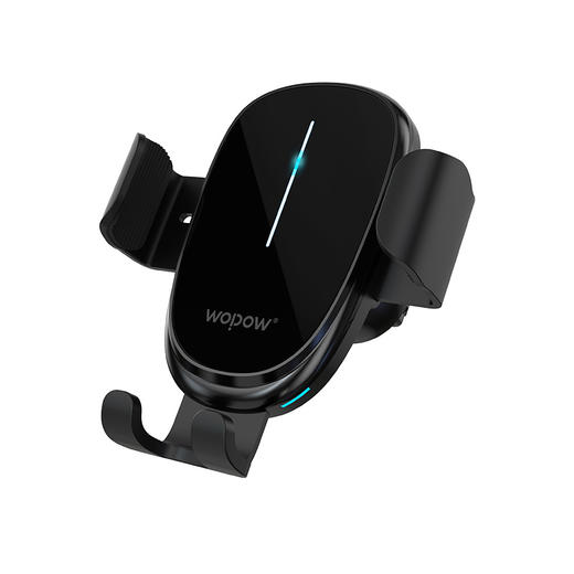 【自营】沃品无线充车载支架  BW08黑色 商品图1