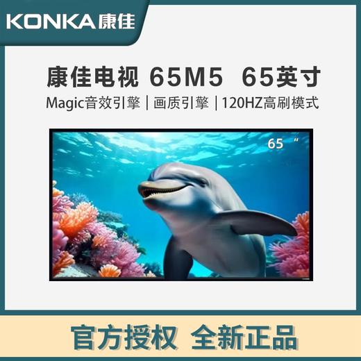 康佳康佳（KONKA）65英寸 65M5 感官超新星 VisualPod 空悬音舱 3+64G 商品图0