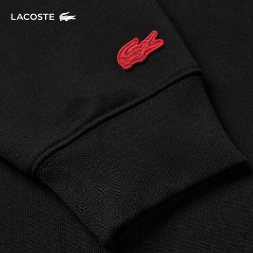【海南专供价】Lacoste法国鳄鱼新款龙年新年系列男女同款连帽卫衣外套SH4758-98 商品图5