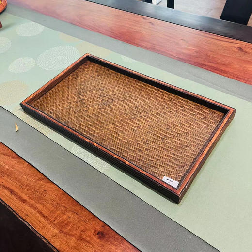 斑竹竹编茶盘 商品图3