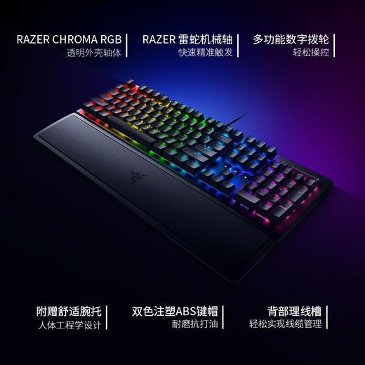 Razer雷蛇黑寡妇蜘蛛V3机械键盘【雷蛇官方直营，3年有限质保】 商品图2