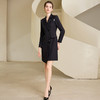 IWY/黑色西装连衣裙秋冬款女神范气质高端职业装套裙珠宝店工作服正装233005Q1 商品缩略图2