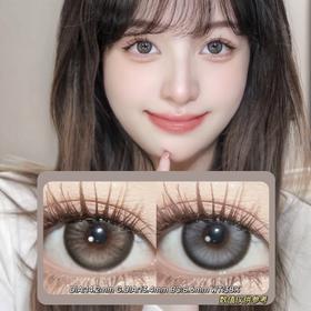 IMUDI年抛·黑水银&黑冰石·14.2mm(着色参考13.4mm) 0-800度(无525/575) 韩产进口·(建议佩戴6-8个月左右更换)