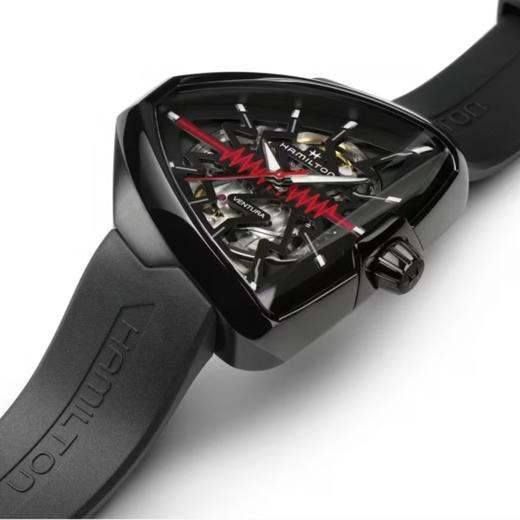 汉米尔顿 Hamilton 探险系列猫王80周年纪念版镂空自动腕表 H24535331 商品图1