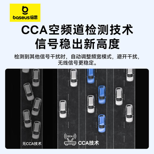 【69元3件】倍思 极速系列 WiFi接收器 650Mbps / 300Mbps / 150Mbps（外置天线） 商品图2