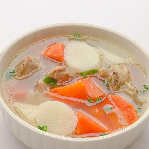 山药红萝卜煲猪骨汤 商品图0