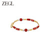 ZEGL设计师本命年龙系列红玛瑙手串女红色新年元宝手链送闺蜜手饰 商品缩略图2