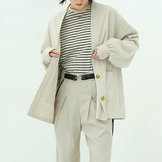 裁缝学苑AQ219针织衫棒球服纸样女装开衫外套上衣样衣版型图纸 商品图1