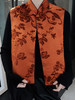 下架|盛唐牡丹 |柿子红真丝漳绒对襟马甲 商品缩略图7