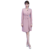 IWY/粉色播音艺考主持人正装女修身显瘦职业装气质西装连连衣231035Q1 商品缩略图2