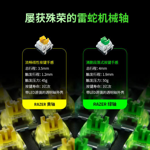 Razer雷蛇黑寡妇蜘蛛V4 X机械键盘【雷蛇官方直营，3年有限质保】 商品图1