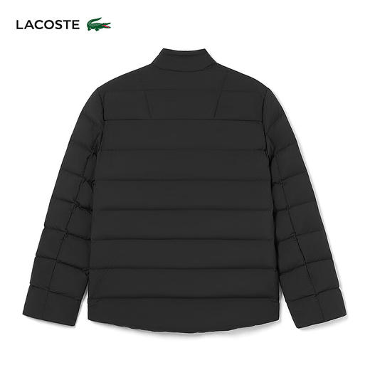 【海南专供价】Lacoste法国鳄鱼男装时尚休闲宽松鹅绒服羽绒服外套BH9329-98 商品图6