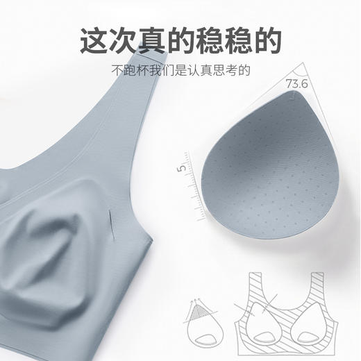 新年好物！！【无尺码！无束缚】新款无尺码美背内衣女薄款，大胸显小无痕无钢圈 背心式运动内衣文胸，舒适轻盈 美背因你而生 商品图2