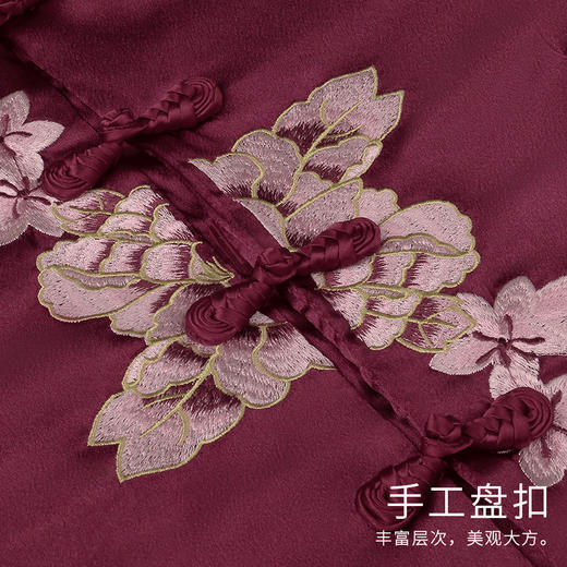 天禧-苏绣牡丹-女唐装 商品图10
