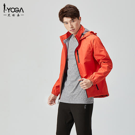 IYOGA防风高端瑜伽服冲锋衣男女夹克MJ002 商品图2