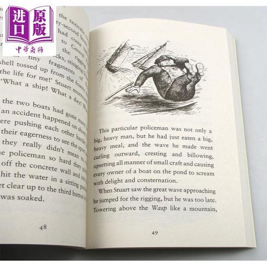 【中商原版】精灵鼠小弟 Stuart Little 一家之鼠 中小学英语课外阅读书籍 英文原版进口 经典文学 儿童读物 插画小说 7-12岁 商品图3