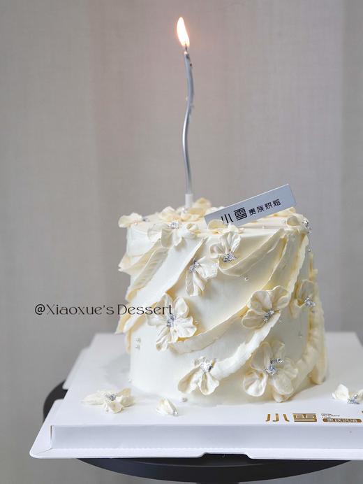 5寸加高清新裱花蛋糕（提前一天预定） 商品图1