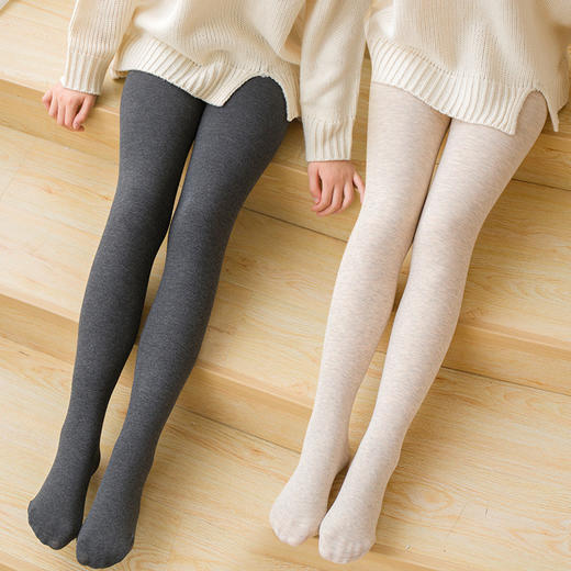 【89.9/任选两件！】不止要暖更要美，儿童加绒加厚踩脚一体，羊羔绒连裤袜女童连袜保暖裤打底裤中大童lm 商品图2