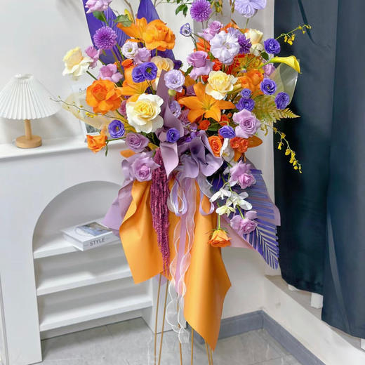 高级定制开业花篮 商品图0