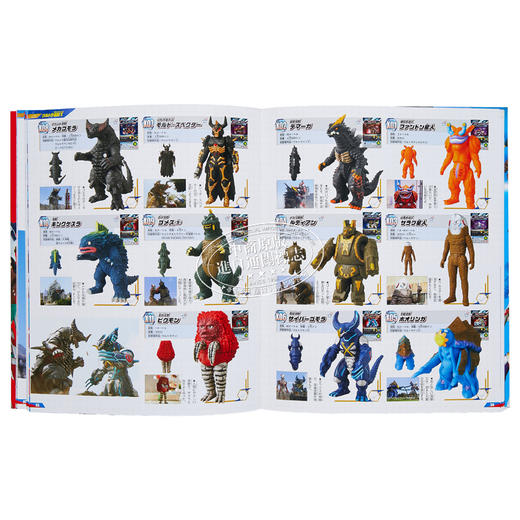【中商原版】奥特曼和怪兽软胶玩偶图鉴大全 进口艺术 ウルトラマン＆怪獣 ソフビ超百科 讲谈社出版 日文原版 商品图4