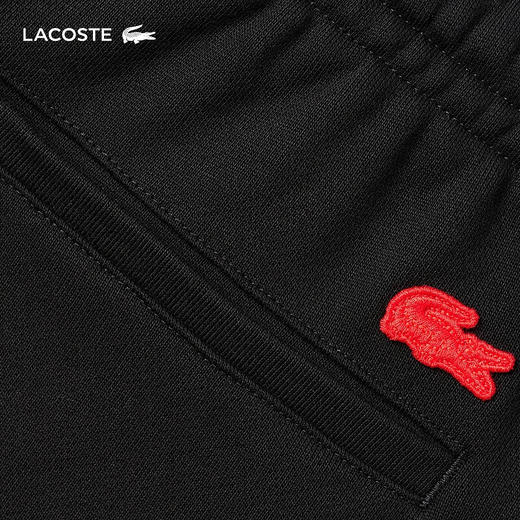 Lacoste法国鳄鱼新款龙年新年系列男装潮流束脚运动长裤XH4752-98 商品图3