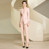 IWY/高端粉色职业西服套裤女主持人上镜简约套裤气质显白工作服233008CP1 商品缩略图4