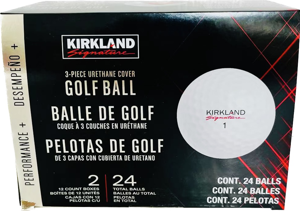 科克兰三层高尔夫球24颗 KS Golf Ball