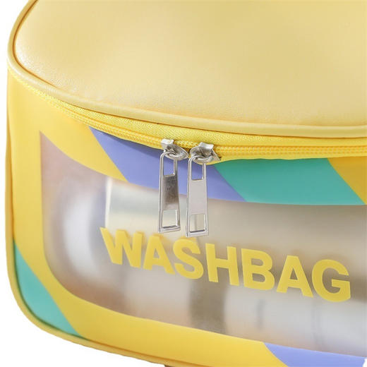 「五款配色！一包多用」化妆包新款炫彩大容量颜值化妆品收纳整理包旅行便携手提防水洗漱包 商品图3