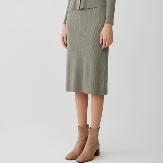 【抽条款纯羊绒套衫】羊绒世家秋冬新品100%山羊绒抽条修身商务风套衫 商品图5