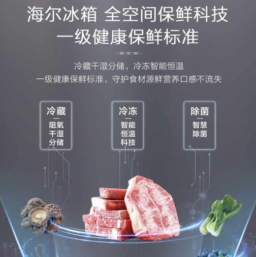 海尔（Haier）冰箱BCD-611WGHSS19SGU1 商品图1