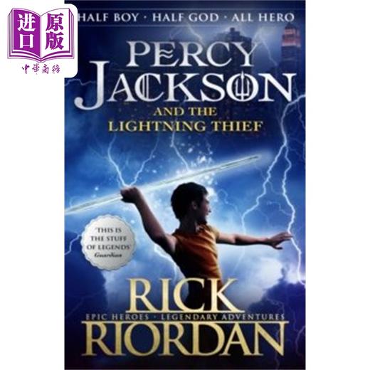 【中商原版】波西杰克逊1 珀西杰克逊和闪电窃贼 英文原版 Percy Jackson and the Lightning Thief Rick Riordan 奇幻 商品图0