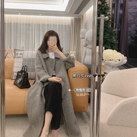 金蘑菇菇（奶昔米 短M、布鲁灰 长S）【格兰堡少女】定制牛角扣+嵿配羊驼加码克重！