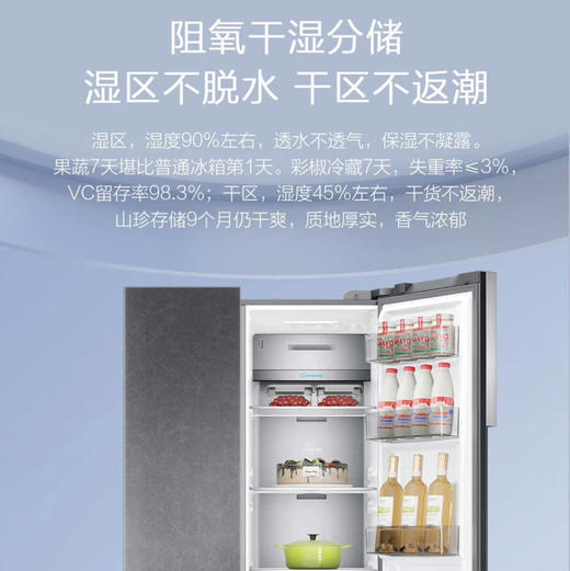 海尔（Haier）冰箱BCD-611WGHSS19SGU1 商品图3