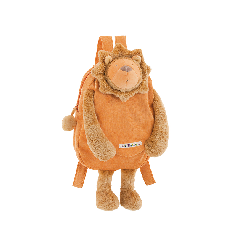 Moulin Roty 小狮子背包 儿童背包 适合年龄3岁+ 动物派对系列 671100