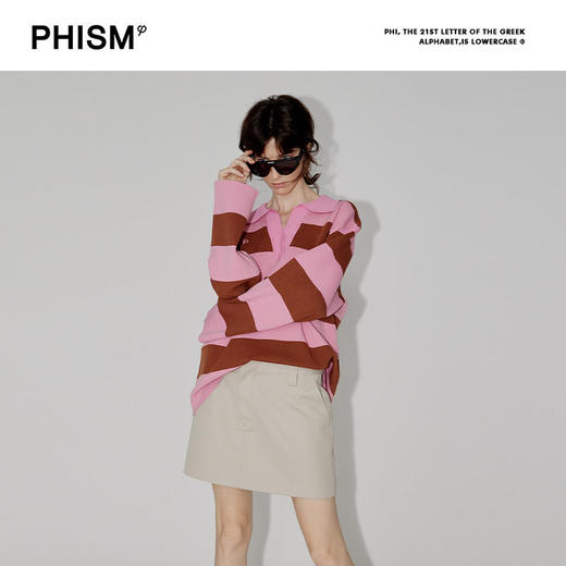 条纹撞色针织 商品图1