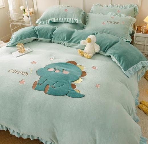 无印良品牛奶绒四件套 商品图3