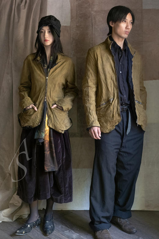 Paul Harnden  男士黑色腰带羊毛长裤 商品图5