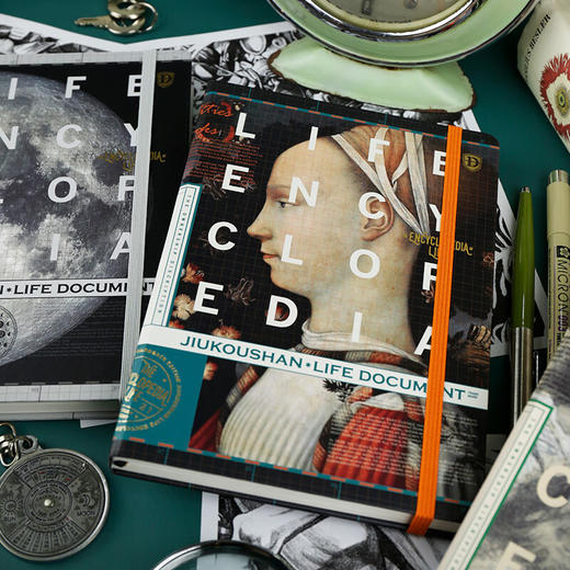 生活百科X九口山 B6绑带笔记本 商品图2