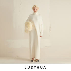 JUDYHUA 高领针织连衣裙