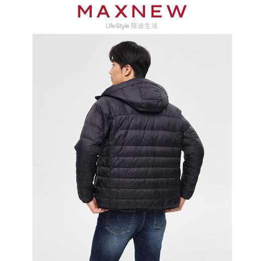 【棉羽】羽绒服男装轻薄羽绒服 1M4113703 商品图3