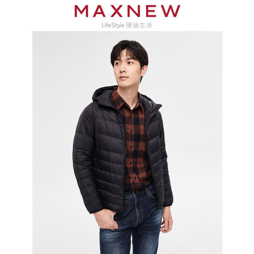 【棉羽】羽绒服男装轻薄羽绒服 1M4113703 商品图0