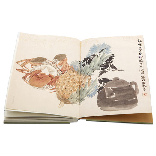 得趣  任伯年绘画笔记本   有代表性的人物画和花鸟画 商品图3