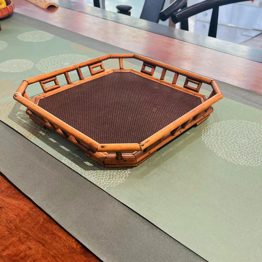 竹制怀古席面茶盘 商品图1