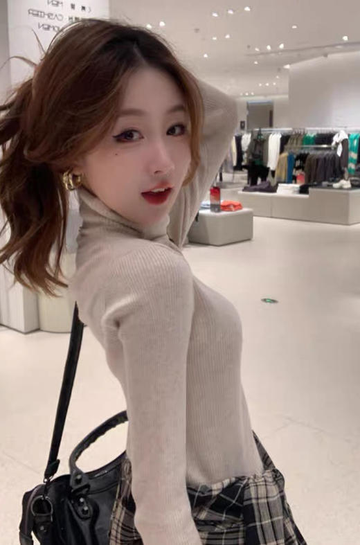 <曾小咸推荐>高领针织衫 商品图2