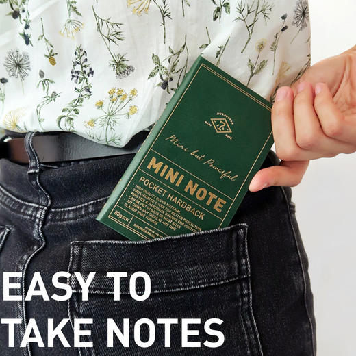硬壳精装X九口山 MINI空白笔记本 商品图1