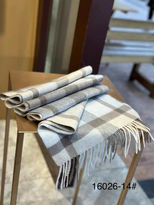 优品堂【顾盼生姿】软黄金羊绒🐑长巾 商品图13