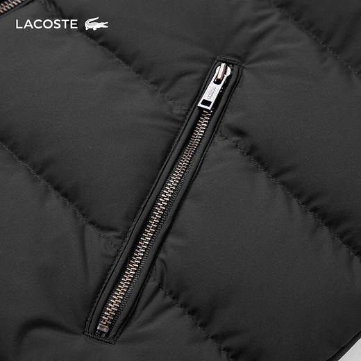 【海南专供价】Lacoste法国鳄鱼男装时尚休闲宽松鹅绒服羽绒服外套BH9329-98 商品图8